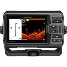 Сонар GARMIN STRIKER 5dv с високочувствителен GPS сонда 5-инчов цветен дисплей и ClearVü сканираща технология