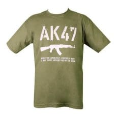 АК47 мъжка тениска на Kombat.uk