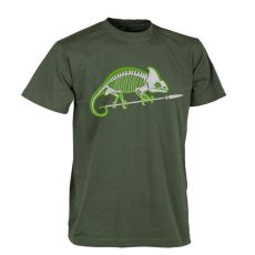 Chameleon Skeleton памучна тениска