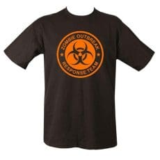 Zombie Outbreak мъжка тениска на Kombat.uk