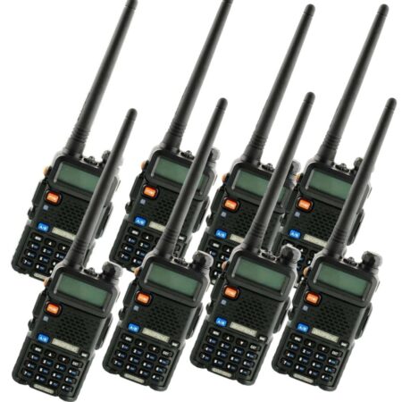 Професионално уоки токи Baofeng UV-5R 5W — комплект от 8 броя снимка 1